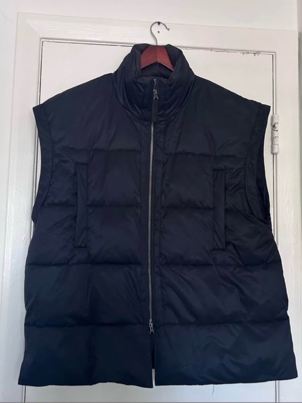 FLX Black Puffer Full Zip Vest